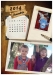 Calendar A4 personalizat cu poza ta - V58