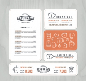 Meniu 04 cafea, bauturi