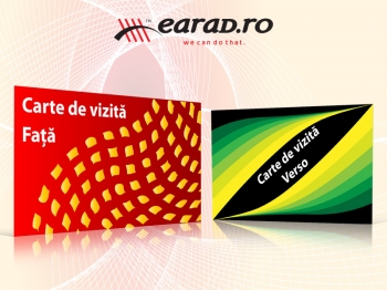 Carte de vizita 48 bucati tiparite pe fa